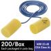 3M Ear Plugs - 200 Pairs - E-A-R Classic Plus 310-1105 - Corded Disposable Foam - NRR 33 - Ideal for Drilling Grinding Welding & More - Buy Online on GoSupps.com