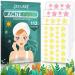 Jefusst Acne Pimple Patch 112 Counts Invisible Hydrocolloid Acne Patch with Tea Tree Oil & Calendula Oil Yellow & Pink Star-Shaped Acne Spot Healing Patch Zit Patches for Face 112 Count Pink & Yellow