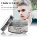 Temporary Hair Color Wax 200g - Natural Styling Pomade for Men & Women - Silver Gray Hair Dye for Parties Cosplay & Halloween - Buy Online on GoSupps.com