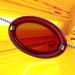 Schmerler Flexible Tanning Goggles - UV Eye Protection Sunglasses for Solarium - Red - Buy Online on GoSupps.com