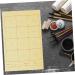 Lurrose 90 Sheets Grid Rice Paper Painting Paper Chinese Calligraphy Brush Writing Sumi Paper China - Buy Online on GoSupps.com
