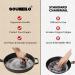 SOUHEILO Cast Iron Cleaning Kit with Upgraded Chainmail Scrubber and Pan Scraper - Medium Black | Dishwasher Safe Skillet Cleaner for Pans, Skillets, Dishes, Pots - Buy Online on GoSupps.com