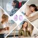 Reusable Silicone Ear Plugs for Sleeping and Noise Reduction -33dB (Light Purple) - Buy Online on GoSupps.com