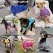 Buy Hualisiji 4XL Dog Sweater - Large Dog Hoodie Warm & Lightweight Soft Texture 2PCS (Blue & Navy Blue) - Perfect for Cold Weather - Buy Online on GoSupps.com