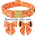 Autumn Dog Collar - Adjustable Yellow Cotton Hall Band with Sailor Flying Design for Small & Medium Dogs - Pack of 1 - Buy Online on GoSupps.com