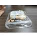 BISHENGYF Pearl Chrome Nail Powder - HIGH GLOSS White Holo Glazed Donut Chrome Powder Set Clear Aurora Mermaid Nail Glitter Powder Ice Magic Mirror Effect Pigment for Nail Art Design Decoration A-4 white - Buy Online on GoSupps.com
