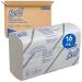 Scott folding towels 5856 paper towels with airflex absorption technology 1-layer 16 packs x 110 sheet of paper white soft comfortable ultra-absorbing and tear-resistant