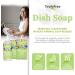 Truly Free Natural Dishwashing Liquid - Plant-Based Sweet Basil Dish Soap | 2 Refill Packs & 1 Refillable Bottle Starter Kit | Eco-Friendly International Shipping - Buy Online on GoSupps.com