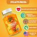 Supplebears Quercetin with Bromelain Gummies - Immune Support Booster with Vitamin C, Zinc, and D3 - 60 Count - Made in USA - Buy Online on GoSupps.com