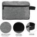 Chstarina Waterproof Makeup Bag | Travel Cosmetic Bag & Toiletry Bag for Women & Girls - Gray - Buy Online on GoSupps.com
