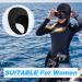 Jecery 2 Pcs Neoprene Diving Hood 2.5mm Thermal Wetsuit Cap with Chin Straps - Black | For Men & Women - Ideal for Snorkeling, Surfing & Water Sports - Buy Online on GoSupps.com