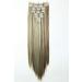 CAISHA XXL 24 8 Pieces Clip In Hair Extensions Set - Straight Brown Blond Mix #6H613 - PRETTYSHOP CES15 - Buy Online on GoSupps.com