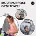 Fitness Gym Towels (2 Pack) for Workout & Sports - Soft, Lightweight & Quick-Drying - Odor-Free - by Desired Body White - Buy Online on GoSupps.com