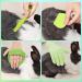MIAOZ Rabbit Care Set with Nail Clippers and Trimmer Pet Hair Remover Long and File Flea Comb Shampoo Bath Brush for Rabbits Puppies Kittens Guinea Pigs Ferrets Small Animals (Green) - Buy Online on GoSupps.com