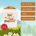 Buy Cashwkerne Roasted & Salted Cashew Kernels 3kg - Vegan Gluten-Free Whole & Crisp - International Shipping Available - Buy Online on GoSupps.com