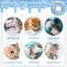 Halinuia Donut Halskrause Cat Collar | Adjustable Soft Anti-Bite Protective Collar for Kittens & Puppies - Post-Surgery & Injury Recovery (Blue M) - Buy Online on GoSupps.com