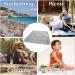 Wind Tour Outdoor Double-Sided Moisture-Proof Aluminum Foil Foam Pad Waterproof and Insulating Foil Mat Picnic Mat Camping Mat for Beach Tent and Camping 76.8*76.8" - Buy Online on GoSupps.com