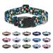Suredoo dog collar adjustable soft & comfort nylon dog collar for small medium-sized dog puppies (M varicose veins) m (neck circumference 33-55 cm width 2 cm) varicose veins