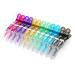 Onedor 12 pcs Transparent Professional Hair Stylist Hair Clips. Salon Alligator Croc Hair Clips for DIY Sectioning  Haircuts  and Styling. Easy to Use  Unisex. 12 Count (Pack of 1)