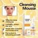 Facial Cleanser C10 Vitamin Face Wash for Gently Cleaning Pores Exfoliate Hyaluronic Acid Brightening Foaming Face Wash Daily Makeup Cleansing Mousse Deep Cleaning Rich Foam & Soft Brush Head - Buy Online on GoSupps.com