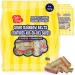 Lady Sarah Sour Rainbow Belts Candy Bag - Bulk Gummy Candy | Smart Choice from Lady Sarah Variety Sweets - Canada s Top Gummy Candy - 480 Grams (4 Candy Bags x 120G) Pack of 4