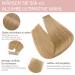 Silk-Co Tape In Extensions - 20 Stk Remy Real Hair Light Version Dark Blond 30cm Adhesive Skin Weft 20g - Buy Online on GoSupps.com