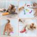 ETEKYER Catnip Toys for Indoor Cats - Interactive Chew Toys with Catnip - Multi-color Cat Pillow Toy for Kitten Kitty - Buy Online on GoSupps.com