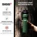 SIGG Aluminium Sports Water Bottle With 3 Level Sports Cap Climate Neutral Certified - Leaf Green - 25.36 Fl Oz - Buy Online on GoSupps.com