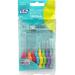 TePe Oral Health Care Interdental Brush Mixed Pack 8 Pieces Orange pink red 8 Count (Pack of 1)