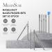 Melodysusia 10PC Diamond Bits Set - Professional Nail Miller for Manicure & Pedicure | Premium Silver Grinding Tools - Buy Online on GoSupps.com