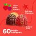 Kids Daily Multivitamin Gummies - Immune Support & Overall Health - 12 Essential Vitamins & Minerals - Gluten, GMO, Gelatin, Peanut Free - 60 Chewable Fruity Gummies - Buy Online on GoSupps.com