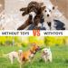 Viewlon Tear Toys Dog Rope - Interactive Chewing Toy 50cm for Small/Medium Dogs - Durable Clean & Fun Playtime! - Buy Online on GoSupps.com