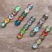 Dangle Earrings 200pcs Mixed Round Glass Mosaic Tiles for DIY Jewelry Making - 10mm Bracelet Beads - Buy Online on GoSupps.com