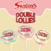 Swizzels Double Lollies Sweets Dispenser Box Vegan Friendly Sweets 100 Lollipops per Box - Buy Online on GoSupps.com
