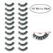 Russian Strip Lashes - KG04-11MM Black | False Eyelashes - Natural Faux Lashes - Buy Online on GoSupps.com