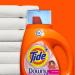 Tide Plus A Touch of Downy Liquid Laundry Detergent - April Fresh 84 fl oz | 59 Loads | HE Compatible - Best International Shipping Rates - Buy Online on GoSupps.com