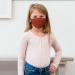 Buy Weddingstar Children's Washable Fabric Masks | Reusable Adjustable with Dust Filter - Rustic Orange - Buy Online on GoSupps.com