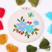 Harimau 3 Pack Embroidery Starter Kits for Kids - Punch Needle Fabric with Pattern, Threader, Yarns, Needle, Hoops - Rug-Punch Beige - Buy Online on GoSupps.com