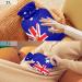 Australian Flag Velvet Heat Bottle 2L - Ideal for Menstrual Cramps Relief & Warm/Cool Compresses | PVC Hand & Feet Warmer - Buy Online on GoSupps.com