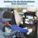 Ezilif Backrest Protection for Cars | Waterproof Car Seat Organizer for Kids | 2-Piece Kick-Mat with Tablet Pocket - Buy Online on GoSupps.com