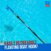 BTG GEAR Marine-Grade Telescoping Boat Pole | 5' to 8.5' w/Removable Hook | Extra-Strong Aluminum | For Boats up to 40ft - Buy Online on GoSupps.com