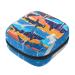Abstract sharks underwater life pattern sanitary napkins storage bag portable period pocket for women teen girls girls menstrual cup bag