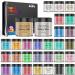 30 Colors Mica Powder for Epoxy Resin - Natural Pigment Dye for Cosmetics, Paint, Soap, Nail Polish, Candles & More - 5g Set - Buy Online on GoSupps.com