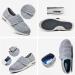 FZYUAN Unisex Diabetic Slippers | Adjustable Wide Width Diabetic Shoes for Swollen Feet | Lightweight Non Slip Walking Sneakers - Size Women 10.5/Men 10 - Buy Online on GoSupps.com