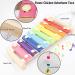 7PCS Chicken Coop Toys Set - Xylophone, Swing, Mirror, Ladder Bridge, Vegetable String Bag, Fruit Feeder - Multicolor - Buy Online on GoSupps.com