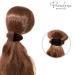 Parcelona French Oval XL Tortoise Shell Brown Celluloid Hair Clip Barrette - Buy Online on GoSupps.com