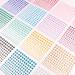 Self Adhesive Rhinestone Stickers - 2640 Pieces Face Gems for Makeup & DIY - 16 Sheets Bling Jewels Stickers - 4 Sizes & Colors Included - Buy Online on GoSupps.com