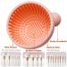 Travel Makeup Brush Blending Set - Foundation Concealers Eye Shadows & Mirror Kits for Flawless Application | International Shipping Available - Buy Online on GoSupps.com
