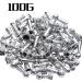 Tibetan Bead Caps 100g - Antique Silver Alloy Cone Flower Tassel End Caps for Jewelry Making - DIY Crafts - Buy Online on GoSupps.com