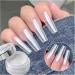 Poudre paillet e Blanche nacr e for Ongles Chrome Blanc Clair de Lune Poudre frotter Coquillage argent Miroir Fournitures for Nail Art d coration F-068 - Buy Online on GoSupps.com